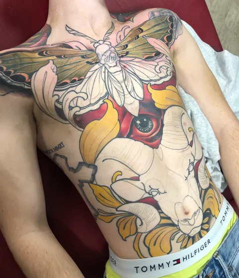 Cover up progress | Josh Payne | Alchemist Art Studios, Cortland NY