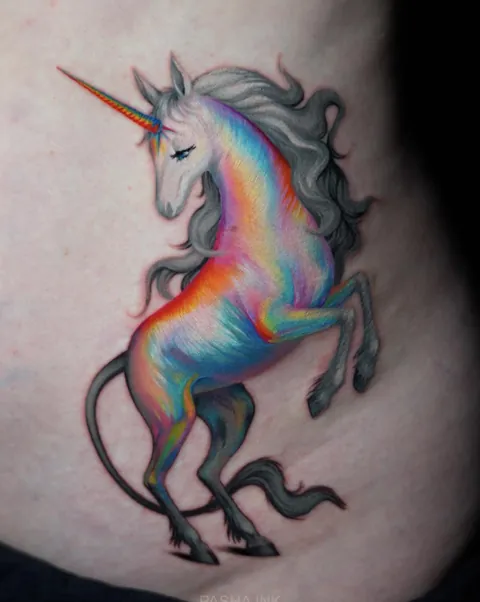 Best Unicorn Ever by @pashainktt in Los Angeles