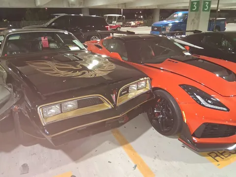 Mecum Auction drivers foot slipped.