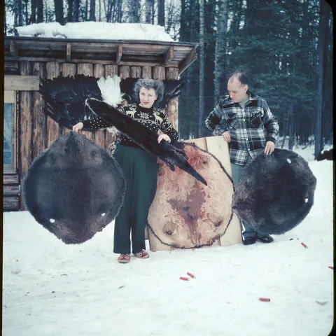 1950s Alaska, near Skwentna