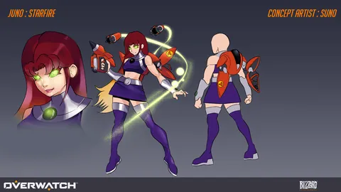 Concept skin for a Teen Titans collab