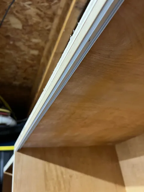 I made custom master closet built-ins with maple and maple plywood, LED lighting