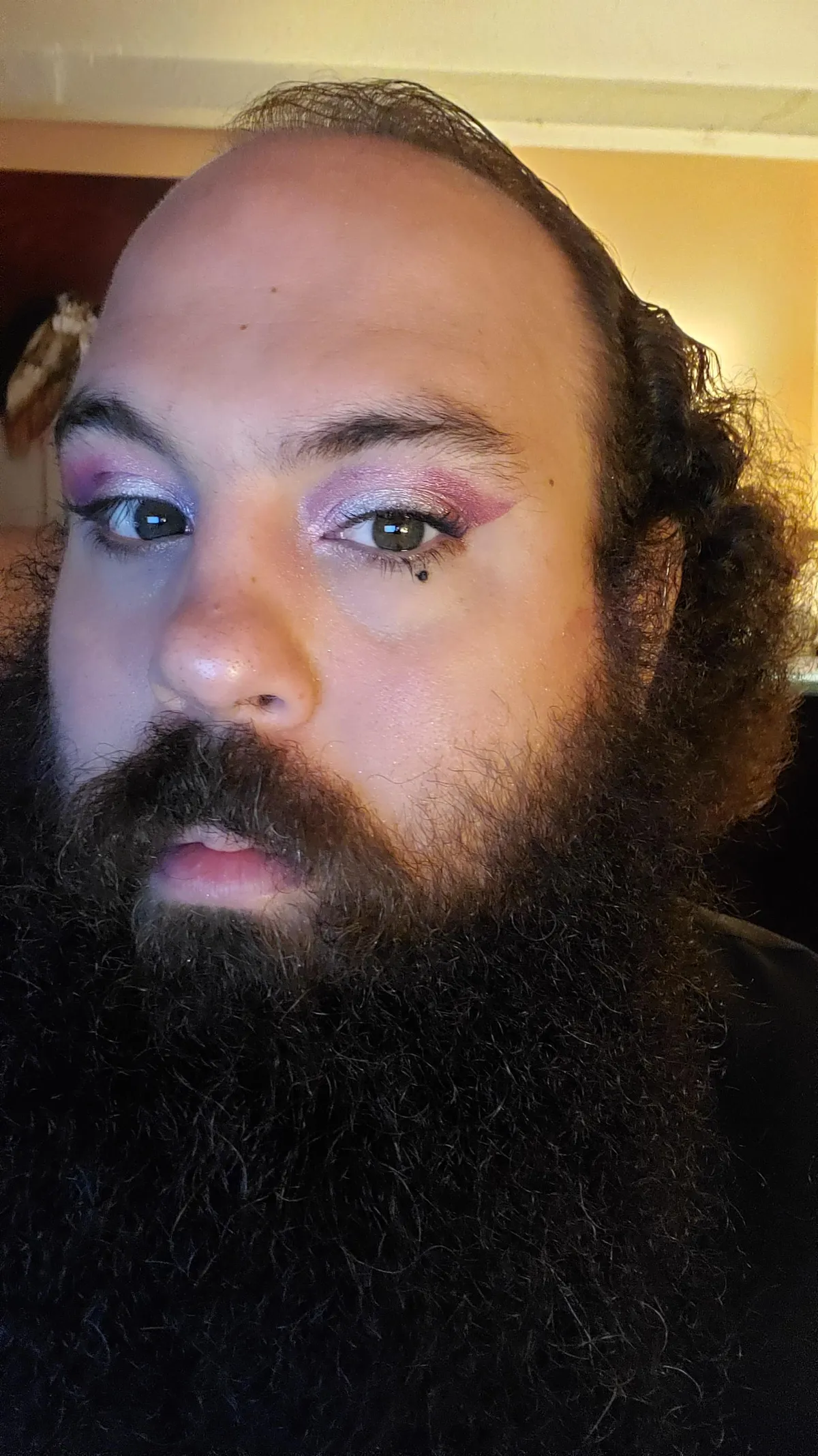 A bit of a flower petal look. First time posting here &lt;3