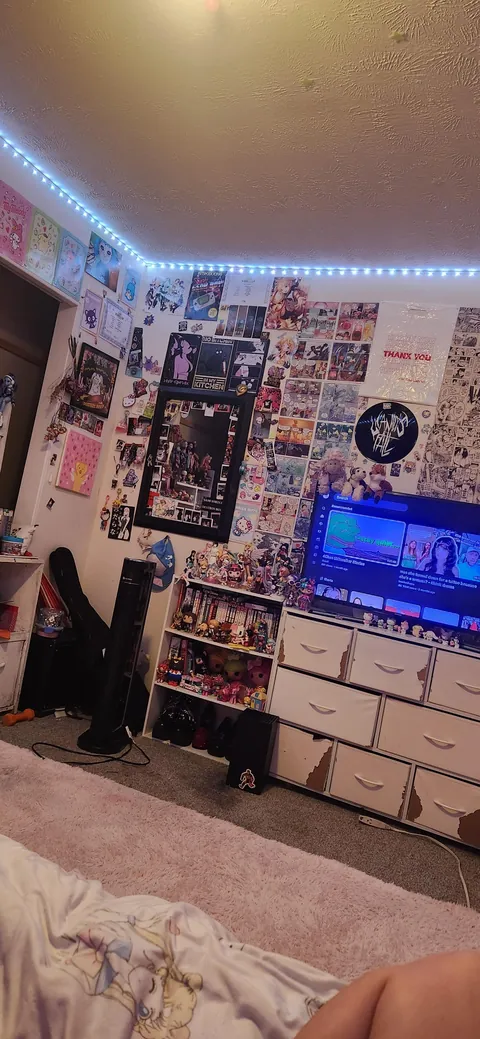 I did it! I finished cleaning my room!