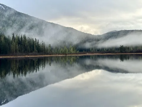 Fall morning on Windfall Lake, Juneau, Alaska, USA [4032 x 3024] [OC]