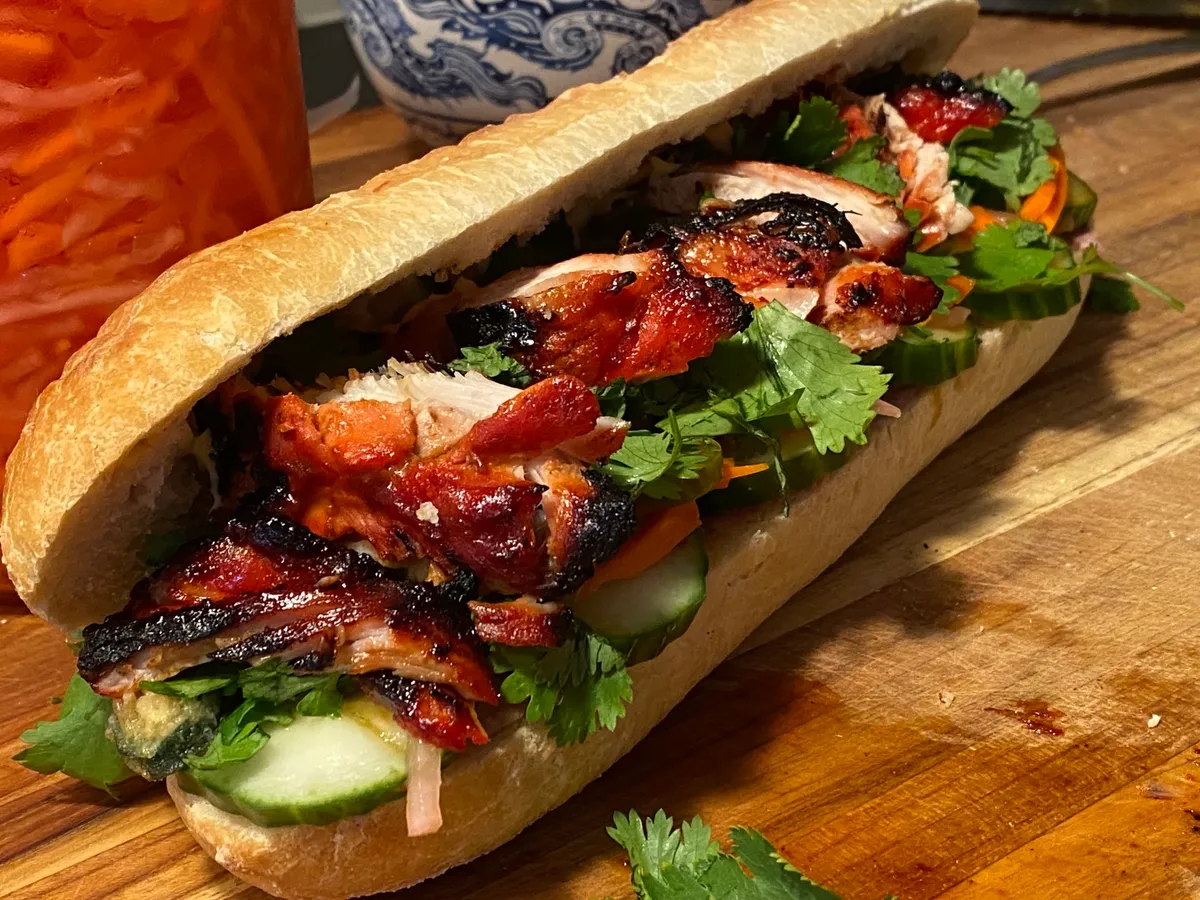 I made a banh mi
