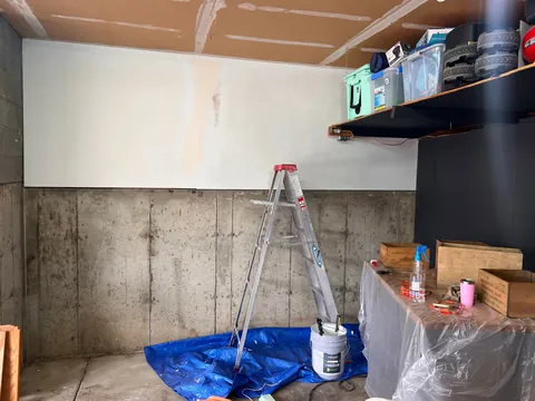 Surprised my husband with a little garage makeover