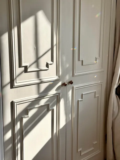 Closet door makeover!