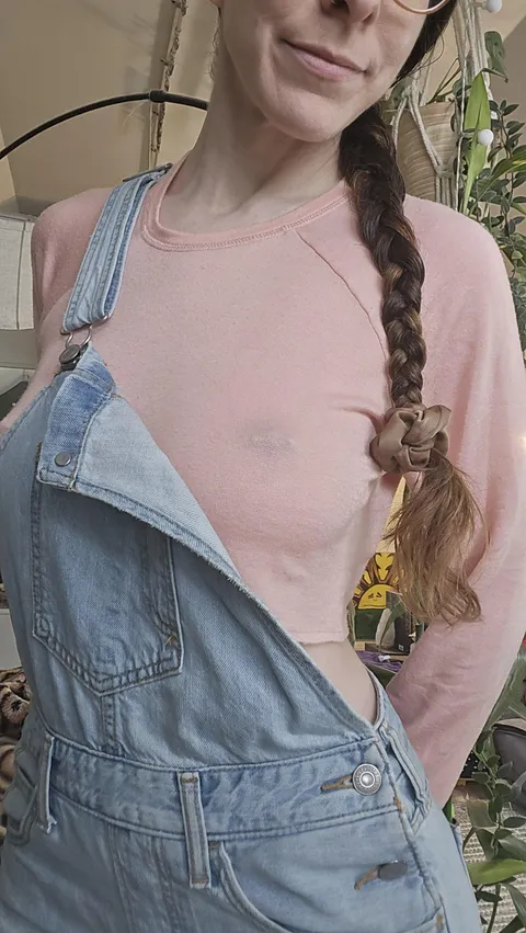 How I like to wear my overalls