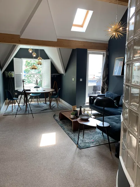 The living room in my new apartment 🥺🥰