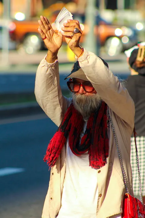 [OC] A protest at the Federal Building in Downtown L.A., where ICE has ramped up kidnappings again