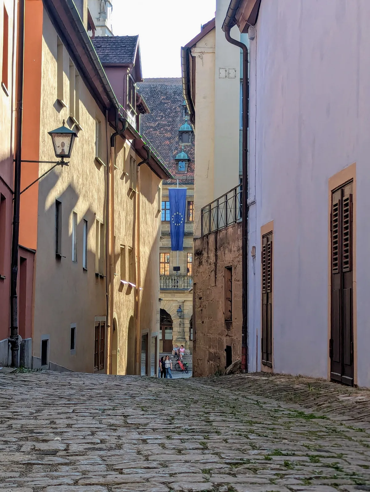 Made this Shot today in Rothenburg ob der Tauber Germany. Keep Europe united!
