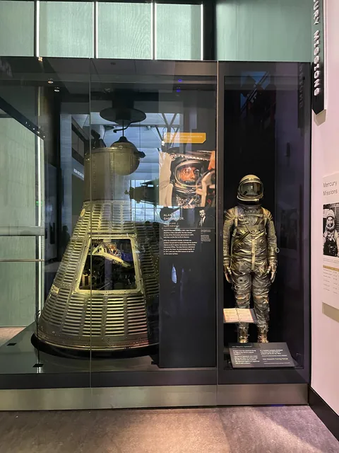 Alan Shepard’s Space Suit and Capsule at the Smithsonian