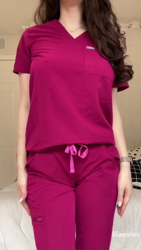 Your favorite doctor can't keep her top on 😈
