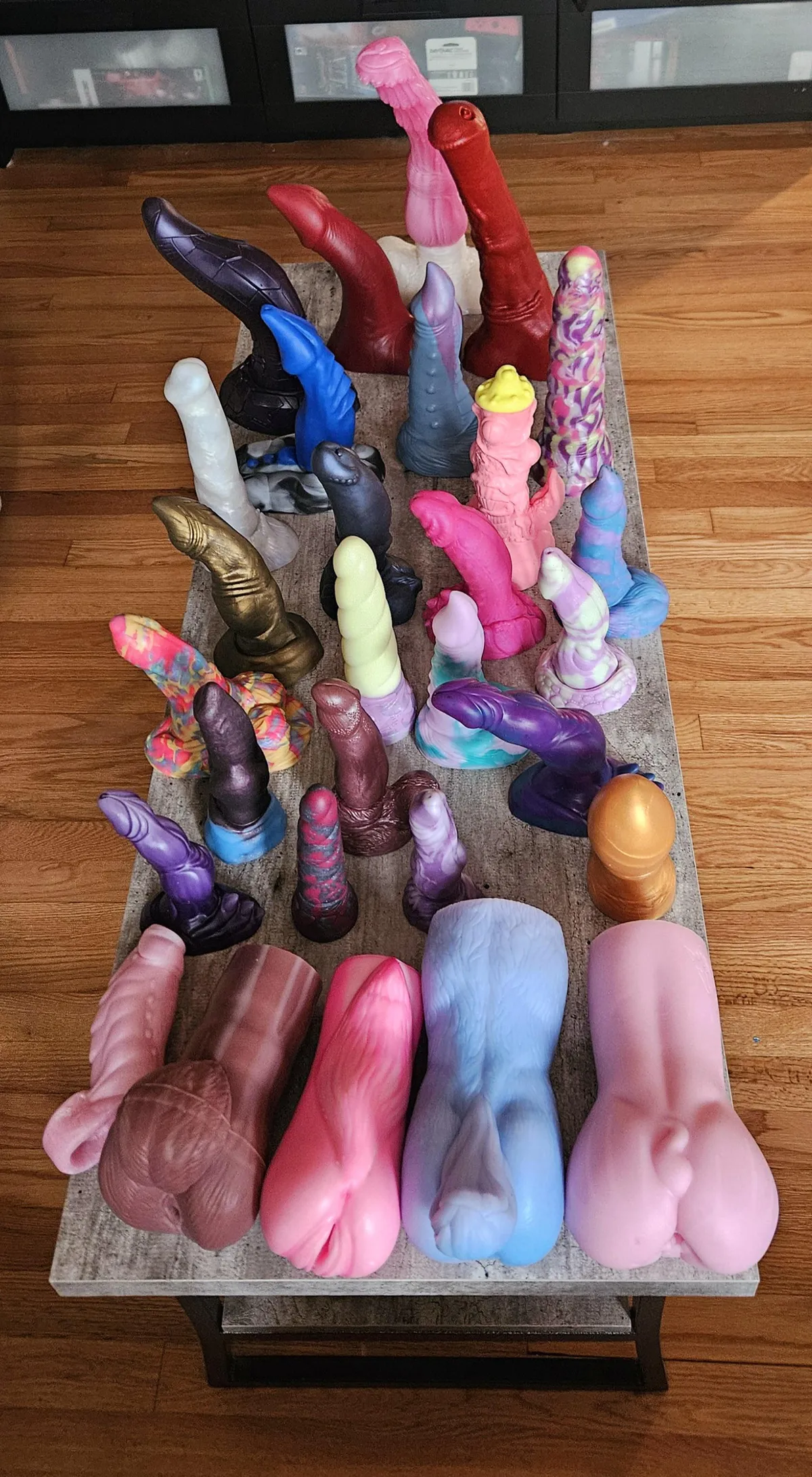 After today's delivery, this is our full BD colletcion