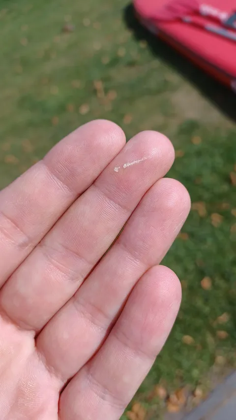 Years ago i cut through my fingerprint and it can't heal properly