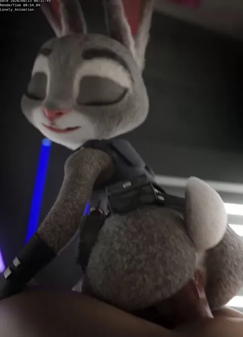 Judy’s off duty break (lonely_animation)