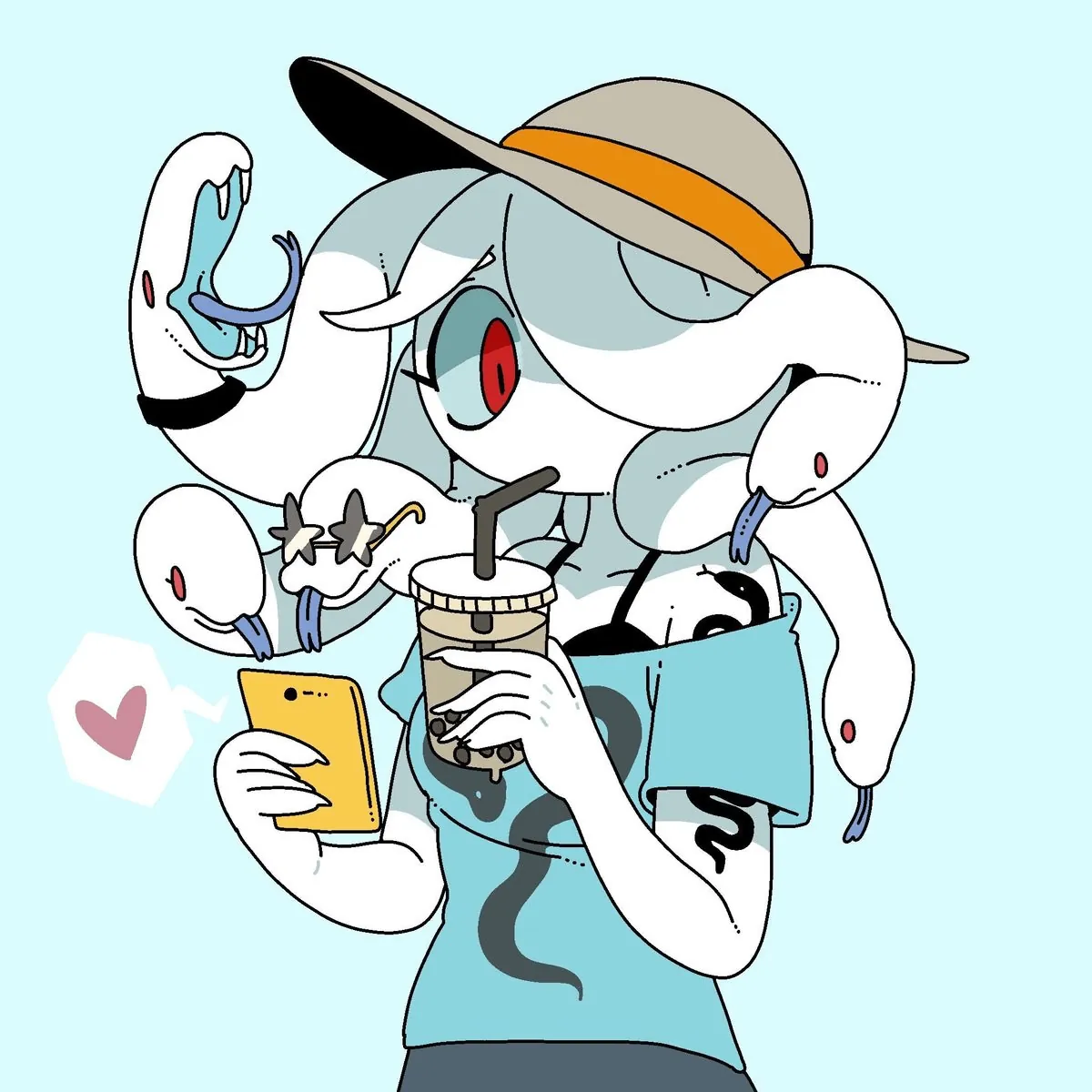 Daily life of a gorgon girl