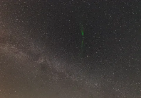 Strange phenomenon during Perseids meteor shower