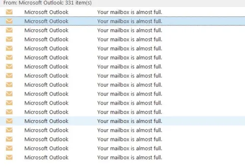 Oh, I have too many e-mails in my inbox? Why don't you send me an e-mail about it everyday