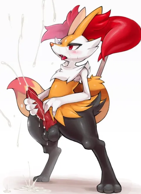 Braixen is super sexy as male &amp; female. ❤️
