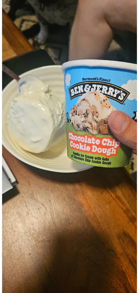 My Ben and Jerry's cookie dough ice cream had no cookie dough