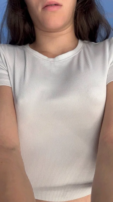 what's the first word u think of when u see my little titties
