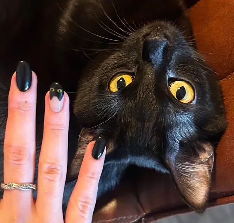 Got my nails done to match my void.