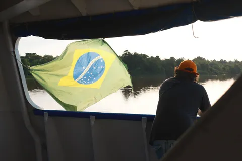A weeklong ferry on the Amazon River in Brazil