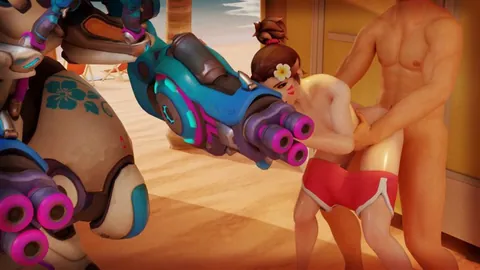 Dva Beach Creampie (Retrig3D)