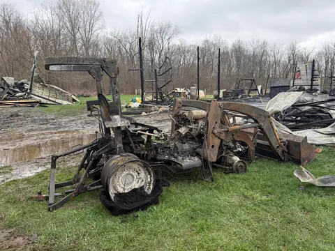 Lost my barn and everything in it this morning