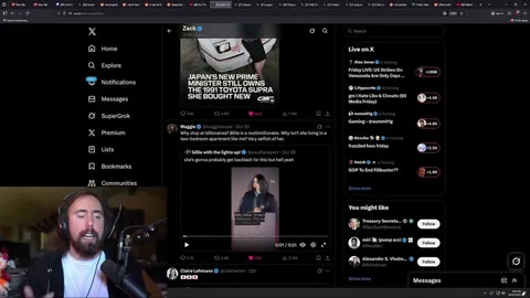 Asmongold suggests that those with over $10 million should give out more of their money