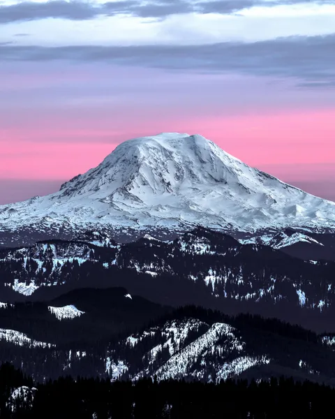 Sunset over Mt. Adams, WA [OC] [2973 × 3716]