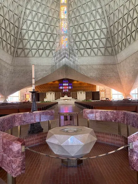 Cathedral of Saint Mary of the Assumption in San Francisco, California (1965-1970) by Pietro Belluschi, with Pier Luigi Nervi