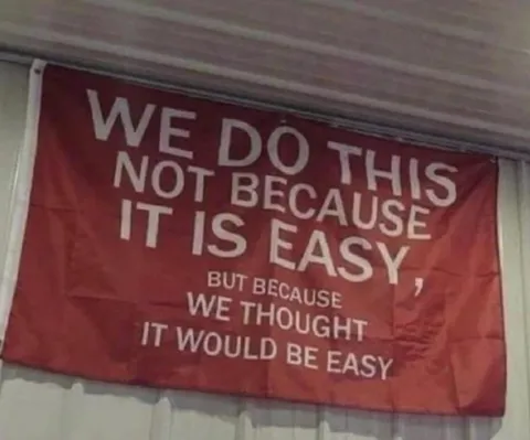 Finally an  honest motivational banner