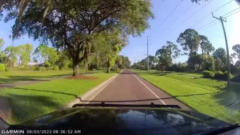 Just driving back from my morning jog, minding my own business and then suddenly, Florida man