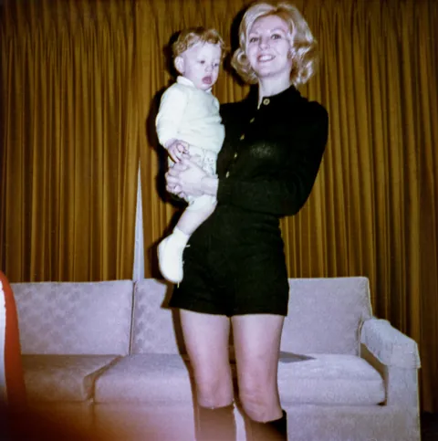 Some photos of me and my mom from 1970 through 1972