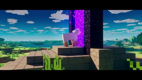 I wish the Minecraft Movie Trailer was animated like the update trailers