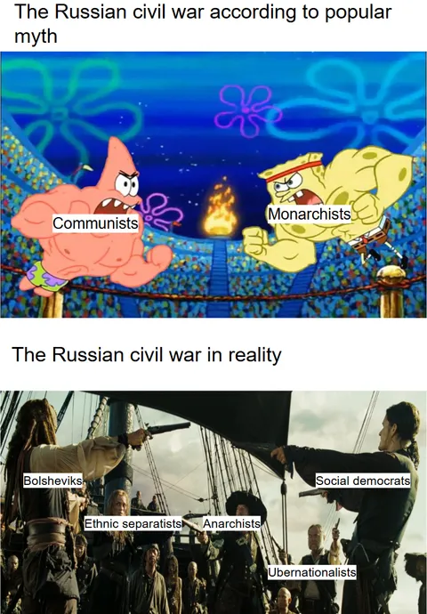 People switching from "whites" to "reds" and back and switching again and again wasn't really uncommon.