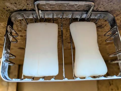 It seems my wife and I use soap very differently