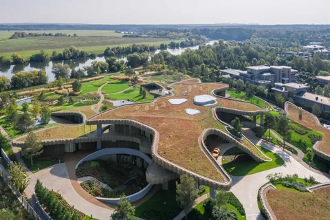 Residence N.N by J. Mayer H. Architects in the suburbs of Moscow, Russia