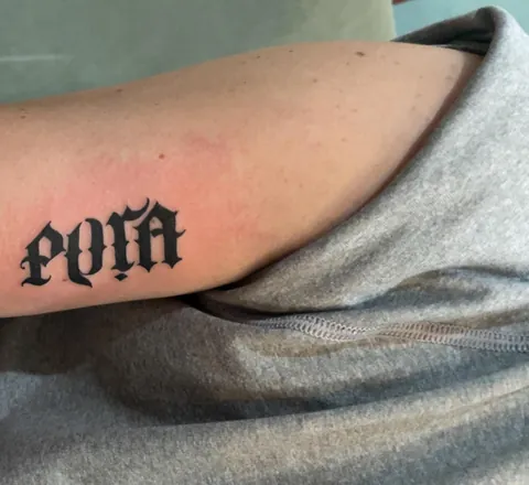 Ambigram fail- cover up ideas?