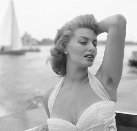 Sophie Loren , at Venice Film Festival, 1955