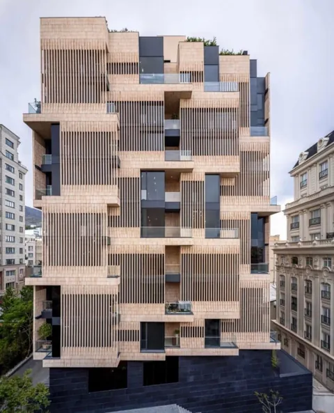 more examples of contemporary apartment buildings in Iran