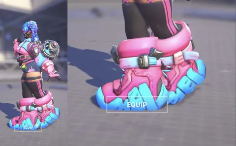 Neon Streets Mei has secret “MEI” written on side of soles