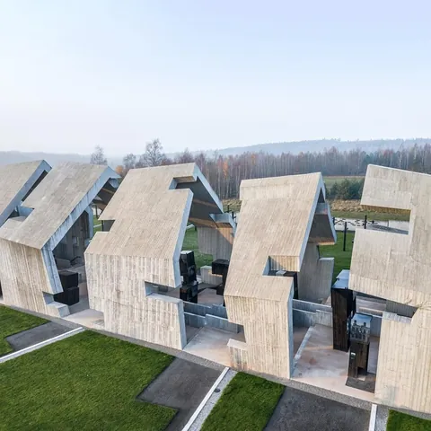 The Mausoleum of Martyrdom of Polish Villages, Poland by Nizio Design International