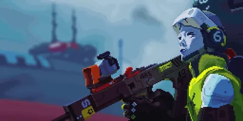 Marathon pixel art