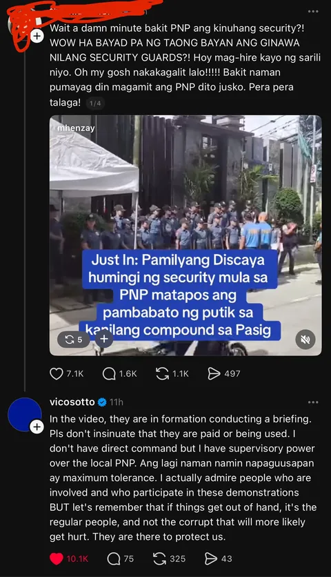PNP sa Discaya video