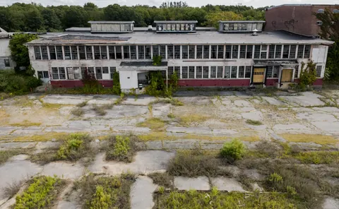Textile Mill in Massachusetts. Long forgotten.