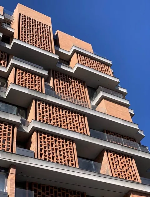 Interesting examples of mid-rise apartments in Iran